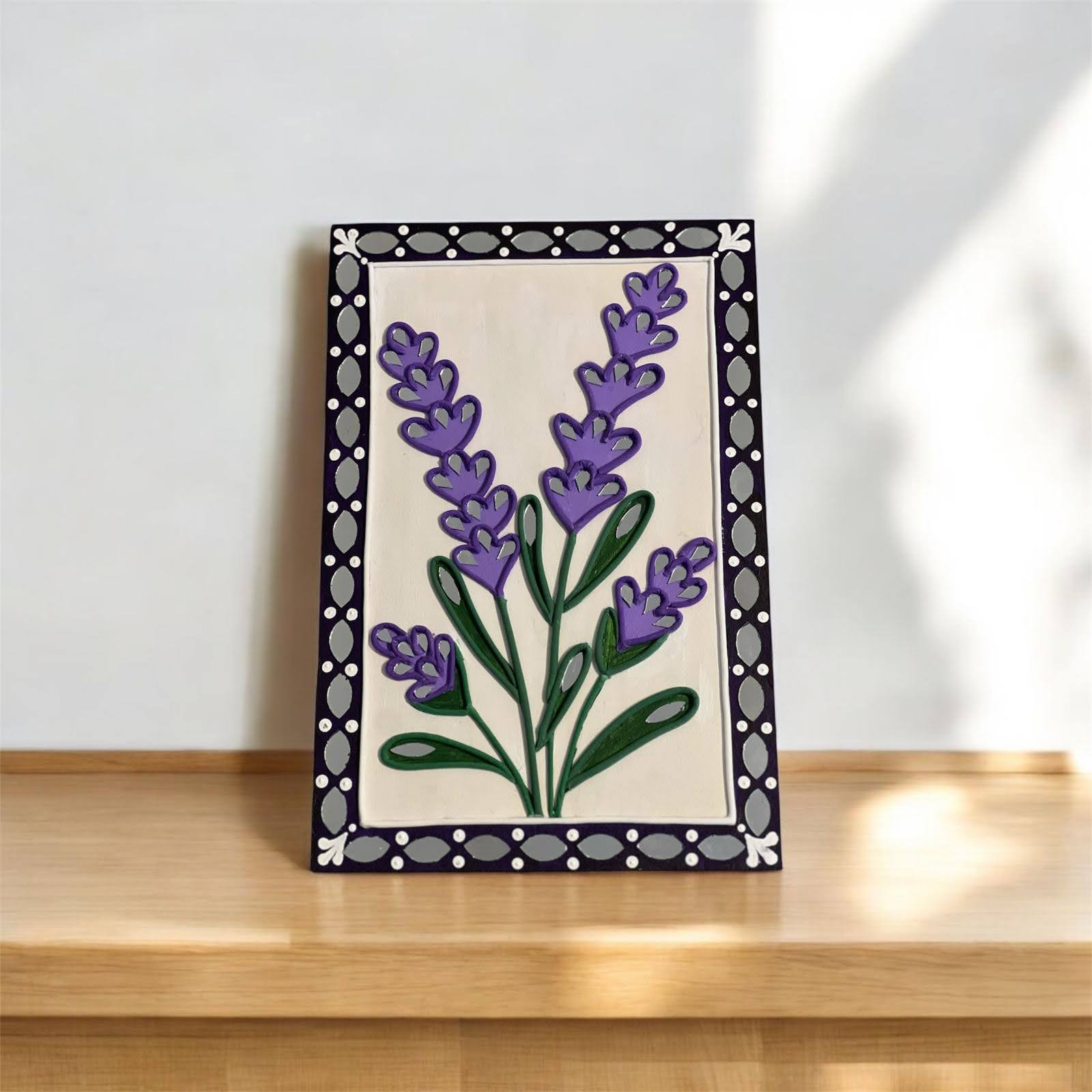 Lavender Whispers: A Touch of Serenity (Medium Size) - Image 3