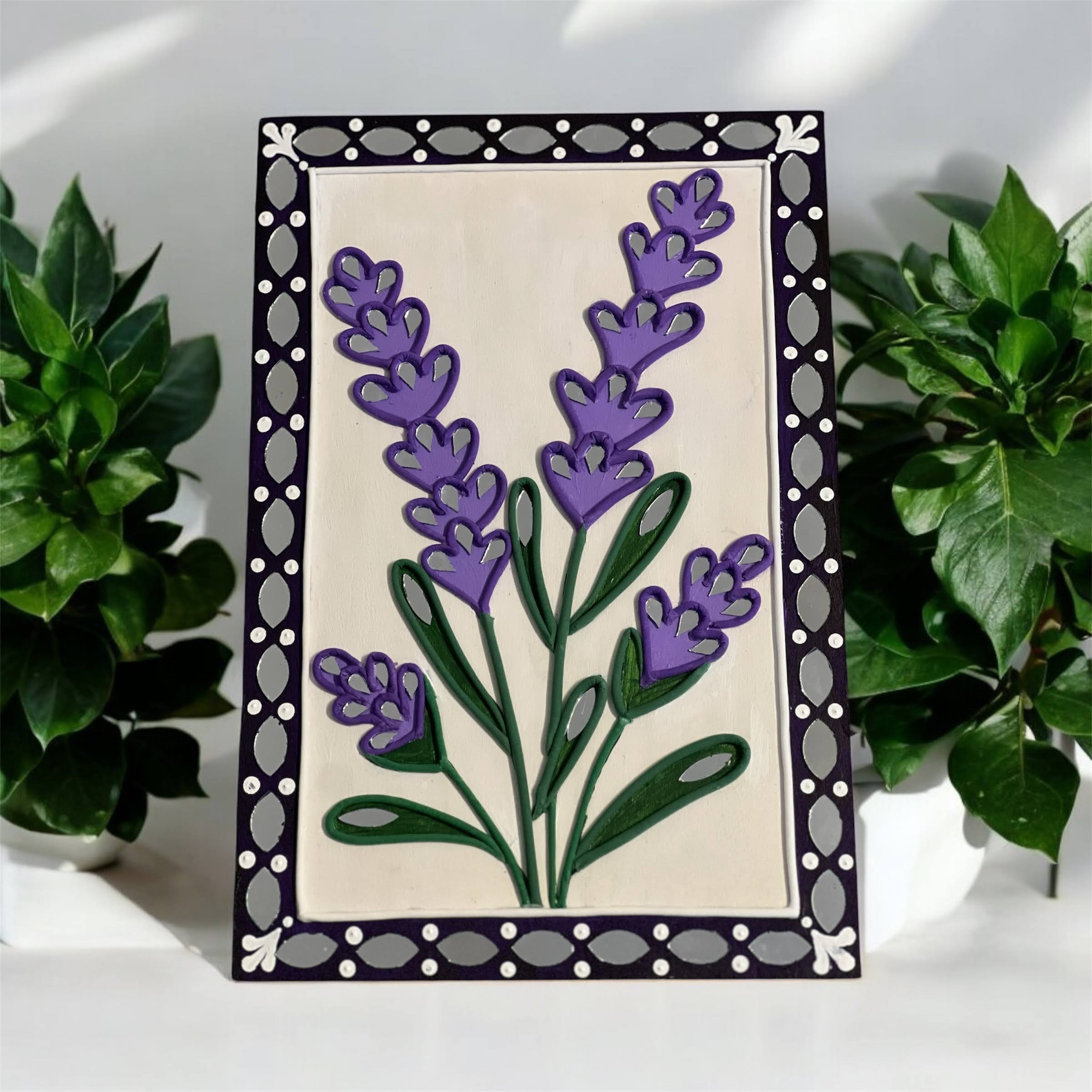 Lavender Whispers: A Touch of Serenity (Medium Size) - Image 4