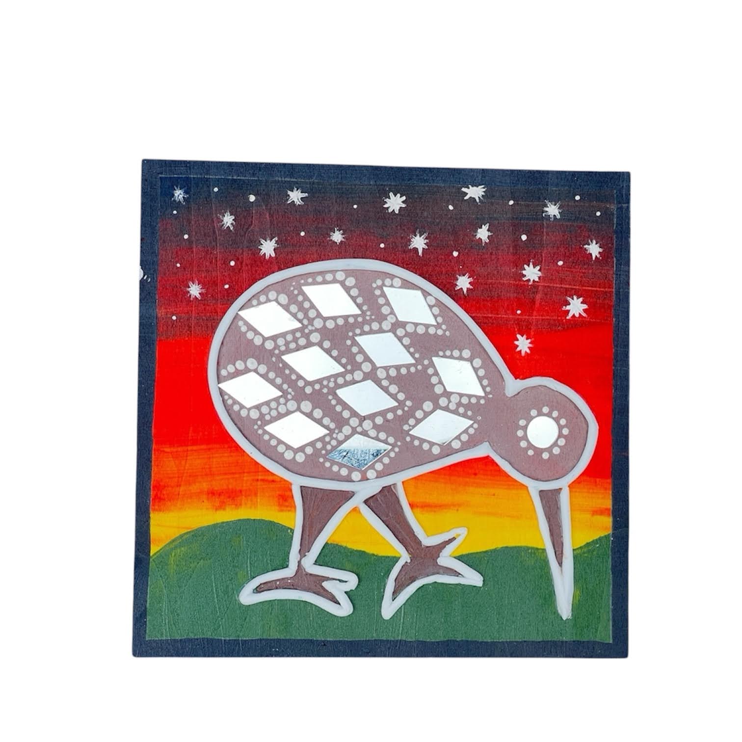 NZ Kiwi Bird Wall Art (Small Size) - Image 6