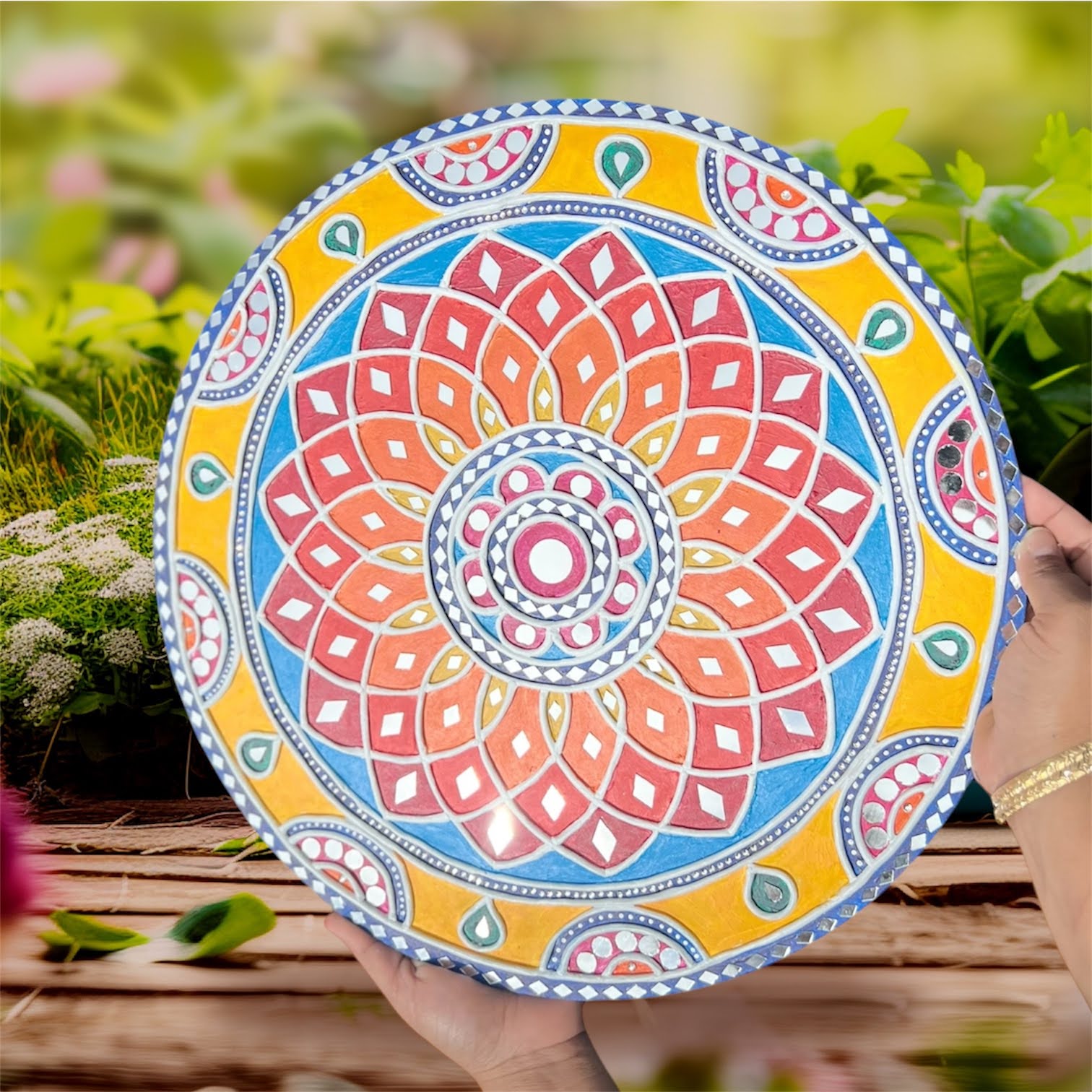 Lippan Art - Whirl of Colors (Large Size) - Image 5