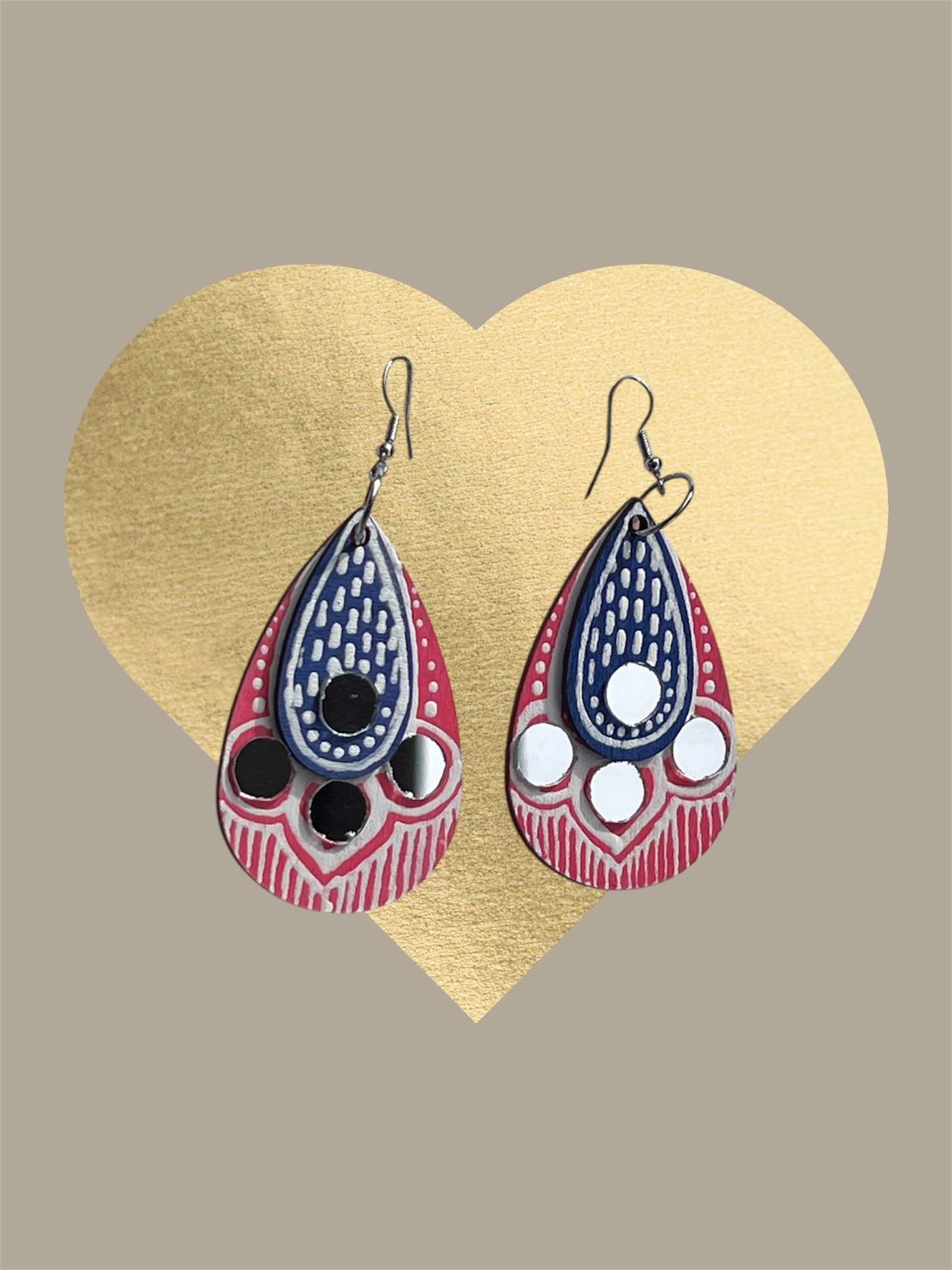 Lippan / Mandala earrings - Image 3