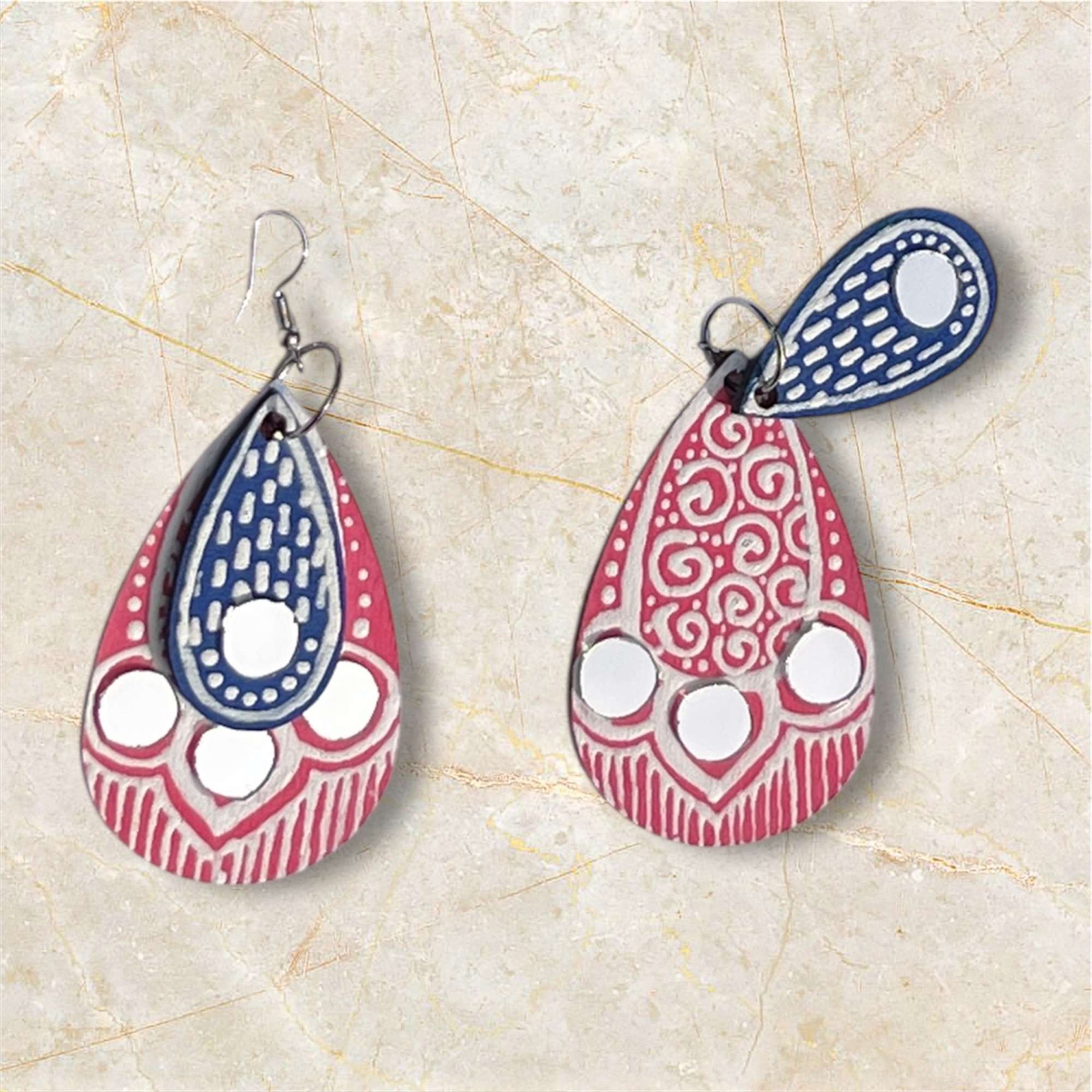 Lippan / Mandala earrings - Image 2
