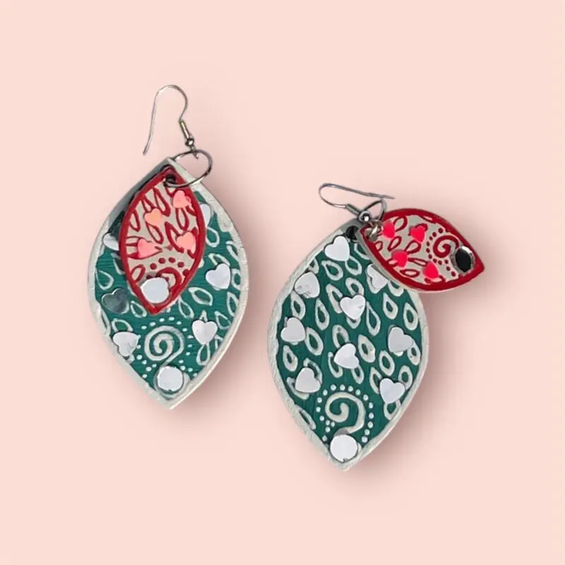 mandala Lippan earrings