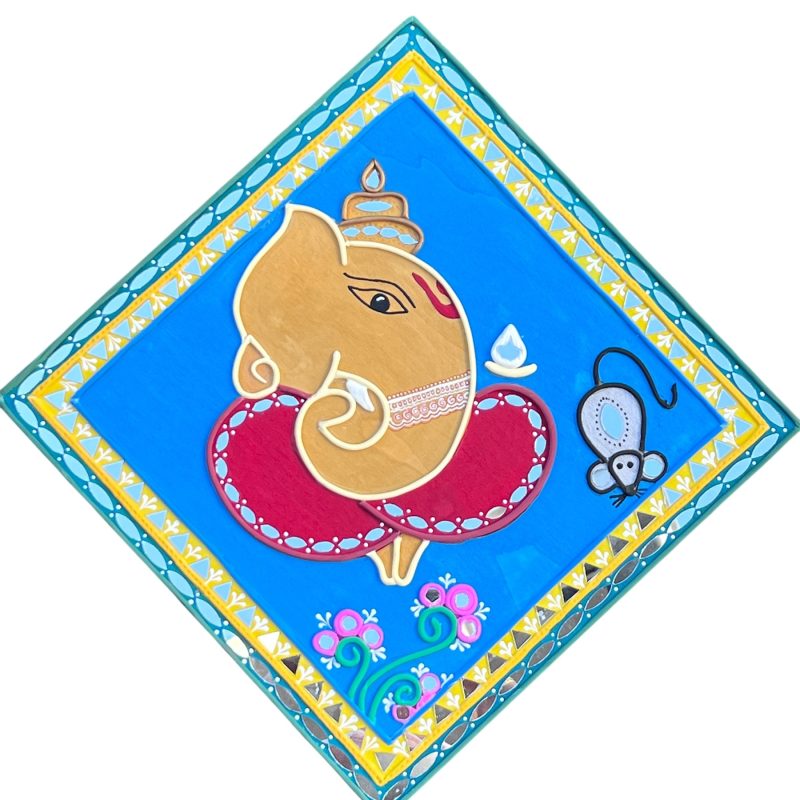 Ganapati Lippan Art