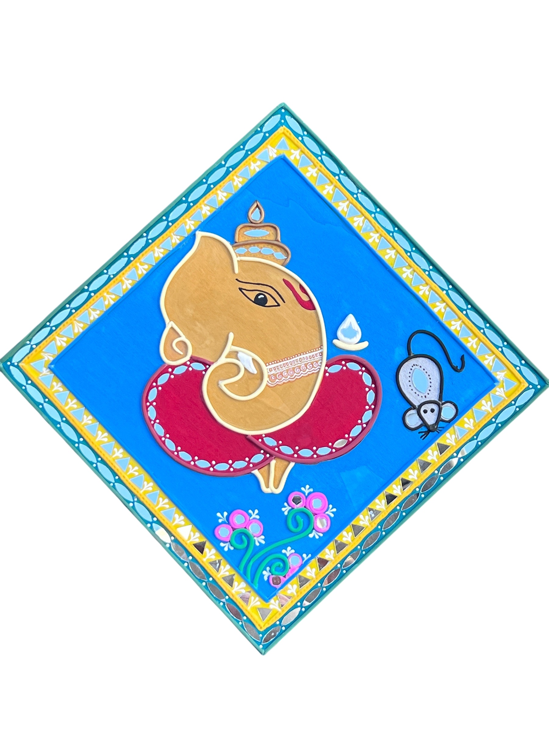 Ganapati Lippan Art